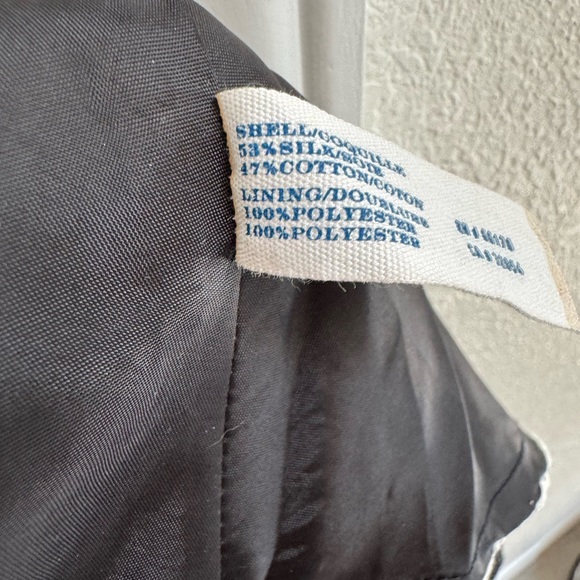 Leifsdottir Black with White Quilt Stitching Sleeveless Mini Dress - Picture 9 of 11